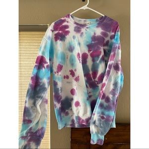 Tie dye crewneck